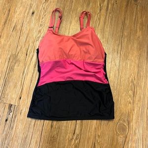 Croft and Barrow Swim Top Only Size 12D